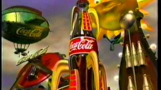 1997 Coca Cola cartoon tv advertisement 民國86年美國可口可樂公司動畫卡通電視廣告 [upl. by Kcirdahs]