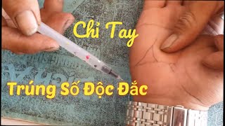 Xem chỉ tay  chia sẻ kinh nghiệm chỉ tay trúng số độc đắc [upl. by Arodaeht126]