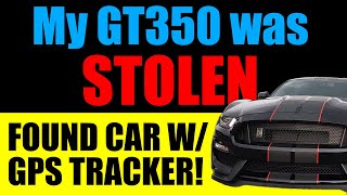 Bartun GPS Tracker on Mustang GT350 DRAMATIC REVIEW XD [upl. by Alimac]