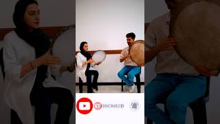 Frame Drum amp Dayereh Duet Amazing Performance Navid Mafi amp Pegah AmirJani [upl. by Keffer]