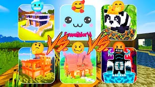 Craft World VS Kawaii World VS Block Craft Building VS Mini Craft VS Block Dragon VS Craftsman World [upl. by Otrebcire]