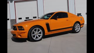 2007 Ford mustang Saleen Parnelli Jones edition only 5800 miles [upl. by Jessi]