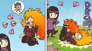 Nerd And Tiger Comics With Twisted Ending 9  Webcomic Dub [upl. by Ketchan739]