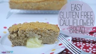 Cauliflower Bread  Gluten Free Bread Recipe Easy [upl. by Kral]