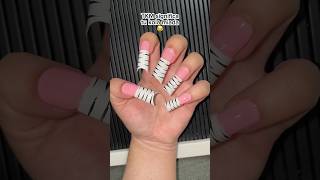 Uñas de pato🥲 nails naildesign nailhacks naildesignathome shorts nailtrends [upl. by Massab]