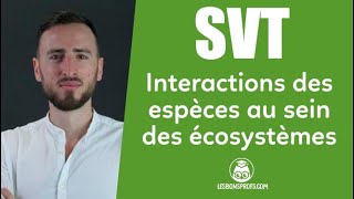 Interactions des espèces au sein des écosystèmes  SVT  Collège  Les Bons Profs [upl. by Sajovich]