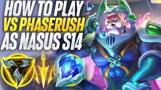 How to deal with phase rush top as Nasus S14  Carnarius  League of Legends [upl. by Bohannon]