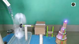 working model of hydro electric power plant  power plant [upl. by Niabi]