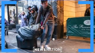 No more room at the inn NYC rolls back on sheltering migrants  NewsNation Now [upl. by Munster]