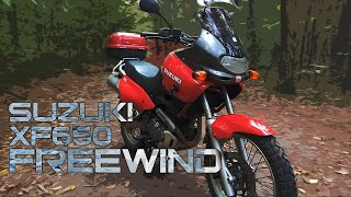 Suzuki XF650 Freewind  Test i Opinia [upl. by Chilt]