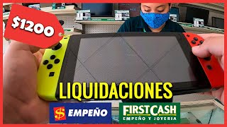 Nintendo SWITCH en 1200  LIQUIDACIONES en CASAS DE EMPEÑO [upl. by Ellenhoj934]