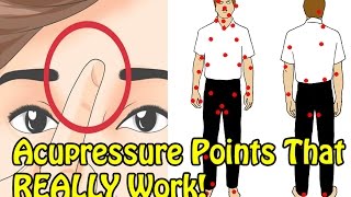 10 IMPORTANT Pressure Points That Actually HEALS Your Body amp Mind [upl. by Bilbe]