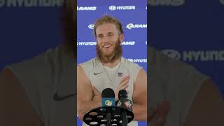 The Cooper Kupp trash talker award goes too🏆 rams nfl shorts [upl. by Piers766]