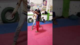 martial arts training for beginners at home  girls gymnastics training  girl stunt training [upl. by Gena]