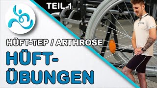 Hüftschmerzen Hüftarthrose  HüftTEP behandeln Teil 1  Kabelzug [upl. by Ylreveb571]