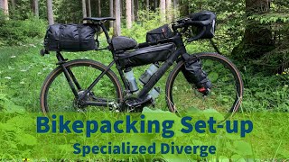 Test  Bikepacking Setup Specialized Diverge [upl. by Ysied]