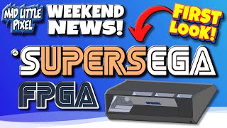 First Look At The Super SEGA The FPGA All In One Genesis To Dreamcast Console [upl. by Conti]