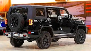 New Muscular Mahindra BOLERO BLACK 2021 In India Interior And Exterior Mahindra bolero New Model [upl. by Eninaj735]