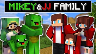 MAIZEN  Having a MAIZEN FAMILY  Minecraft Animation JJ amp Mikey [upl. by Maddock]