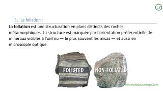 Cours  Troisième  SVT  Le métamorphisme et la formation des roches métamorphiques  Exemples [upl. by Dub]