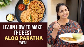 The Best Aloo Paratha Ever  Cooking Recipe  Marinas World  ShopWithYoutube [upl. by Carroll]