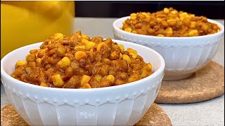 THIS BEANS AND CORN RECIPE WILL HAVE YOUR PEOPLE ASKING FOR MORE  ADALU  DIARYOFAKITCHENLOVER [upl. by Akemal]