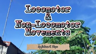 Locomotor and NonLocomotor Movements  Dance Exercise  Shut up and Dance with me by Walk the Moon [upl. by Kauppi]