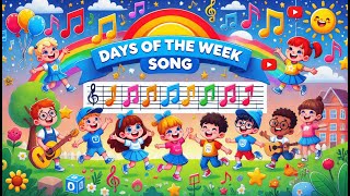 7 Days of the Week  Educational Songs for Kids [upl. by Hester]