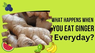 Uncovering the health benefits of eating ginger daily [upl. by Gnilrac277]