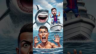 Ronaldo is in the sharks crosshairs Can Messi Save Him football messivsronaldo ronaldo [upl. by Eremaj629]