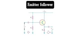 Emitter follower and Darlington pair amplifier [upl. by Nylg261]