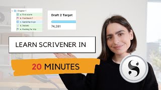 How to Use Scrivener 2024  Simple Tutorial for Overwhelmed Fiction Writers [upl. by Ppik151]