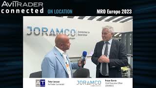 MRO EUROPE 2023  Joramco Interview CEO Fraser Currie [upl. by Hellman]