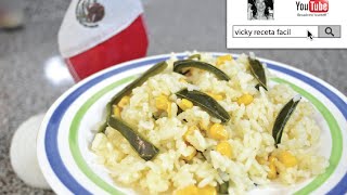 ARROZ BLANCO PERFECTO  Vicky Receta Facil [upl. by Jer801]