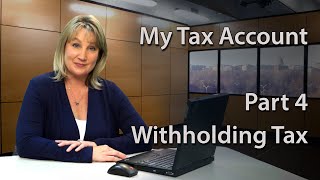 Business MTA Part 4 File and Pay Withholding Tax [upl. by Eilarol547]