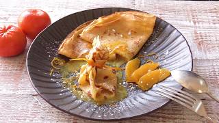 How To Make Crêpes Suzette  and Crêpes Flambées   part 2 [upl. by Mendy]