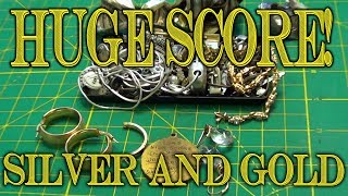 How to PROFIT at Garage Sales Silver and Gold Garage Sale Treasures [upl. by Maples514]