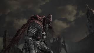 Slave Knight Gael flawless NG7 unbuffed broken broken straight sword kill [upl. by Ahsimik]