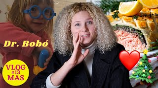 Újra együtt BOBÓVAL Lazac Wellington RECEPT Szenteste VLOGMAS 13 [upl. by Iva]