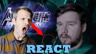 Avengers Endgame Movie Trailer REACTION and Discussion [upl. by Eiahpets]