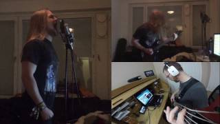 Death  Baptized in Blood cover guitar bass vocals playthrough [upl. by Gall]