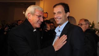 I 3 ALLENATORI CON PIÃ™ SCUDETTI lippi allegri trapattoni calcio [upl. by Etterraj]