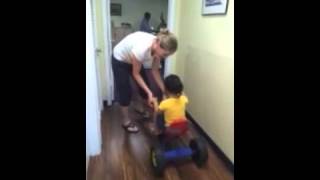 Infantile Spasms Toddler Physical Therapy [upl. by Paderna44]