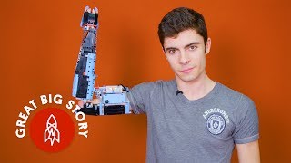 Building a Prosthetic Arm With Lego [upl. by Ynnavoeg]