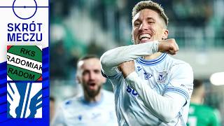 RADOMIAK  LECH  SKRÓT  EUFORIA W RADOMIU ROCHA DAJE REMIS I Ekstraklasa 202324  19 kolejka [upl. by Irisa]