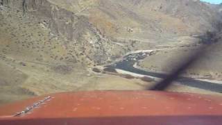 Idaho Backcountry Flying Cessna 172 H Landing Bernard [upl. by Anbul300]