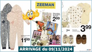 📢 ZEEMAN Arrivages 💙 9 NOVEMBRE 2024 🌟 CATALOGUE 💯 bonplan promotion zeeman arrivage haul [upl. by Li]