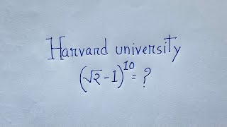 Maths Olympiad  Can You Pass Harvard Entrance Exams  Radical maths problems [upl. by Lettig]