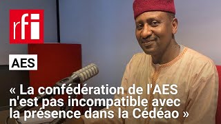 Seidik Abba  « La confédération de lAES nest pas incompatible avec une présence dans la Cédéao » [upl. by Sheryl]