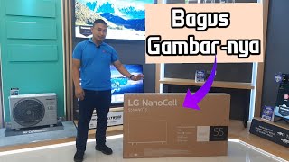 REVIEW NANOCELL LG Terbaru 2022  55NANO75 [upl. by Mastic]